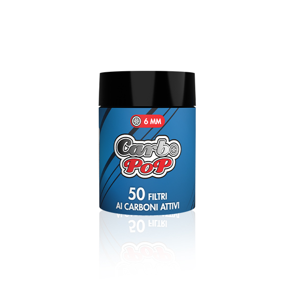 Barattolo da 50 filtri diametro 6mm